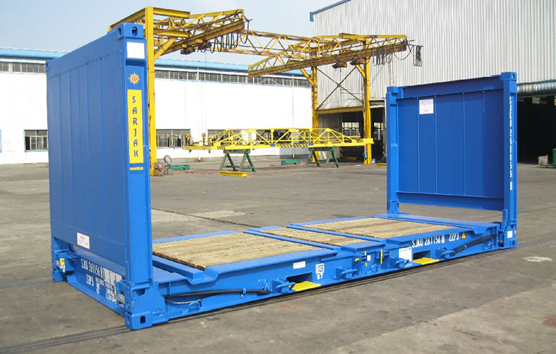 20ft Flat Rack Shipping Containers